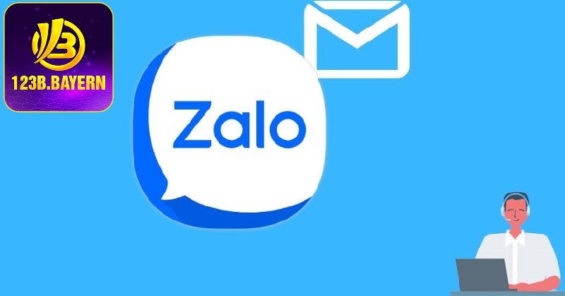 Bạn có thể liên hệ 123b qua kênh mạng xã hội