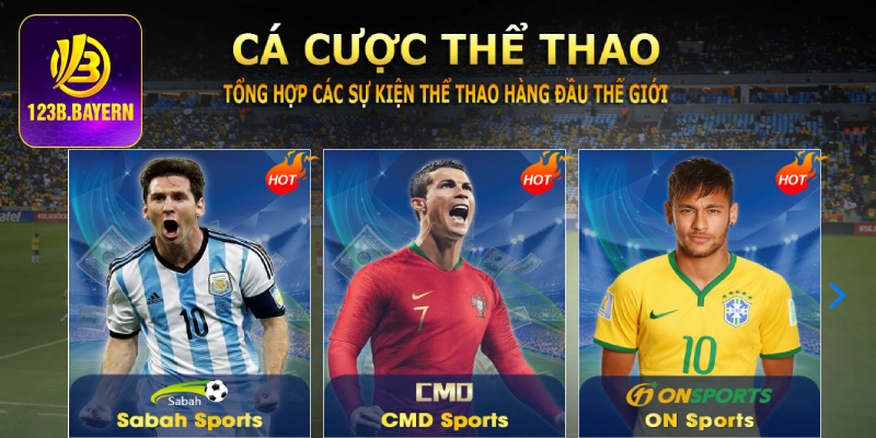 Sảnh Thể thao với 10 nhà hợp tác danh tiếng